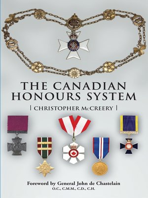 cover image of The Canadian Honours System